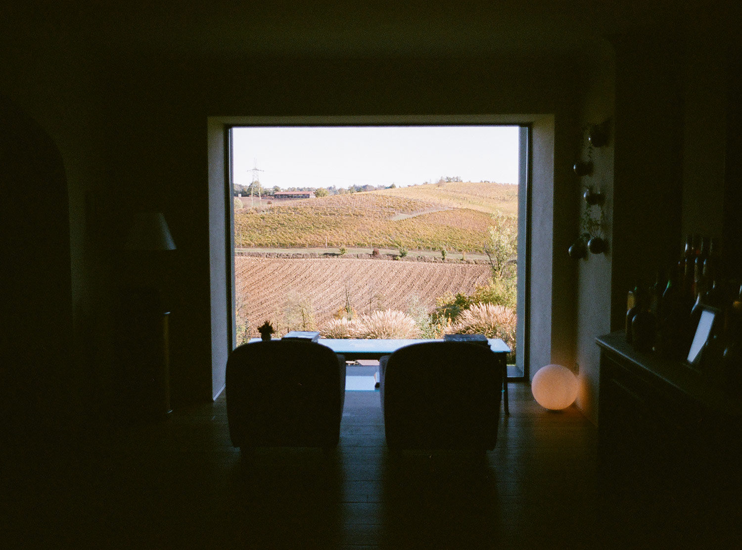 Locanda La Raia A view of the estate presents just a speck of the vastness of this biodynamic propety