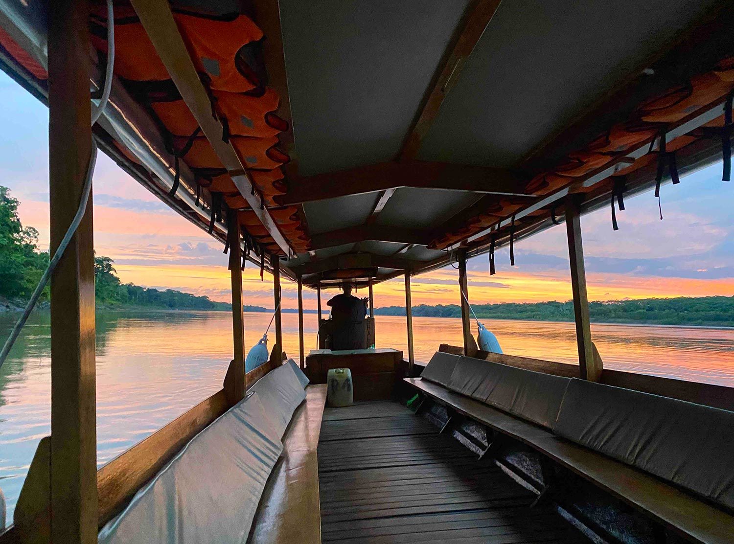 Inkaterra Reserva Amazonica They take you everywhere in the jungle