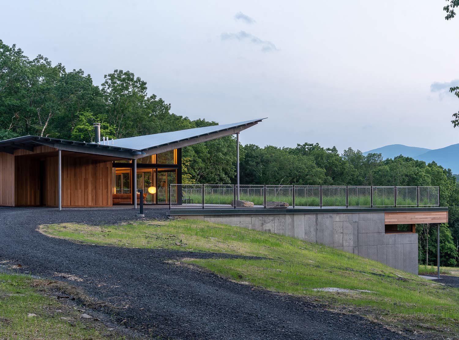 Piaule Piaule's main house sits on a small hill above the cabins and offers incredible views of the area