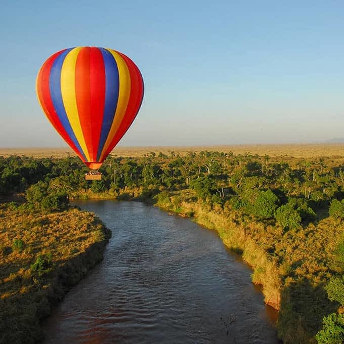 Hot-Air Balloon Safari