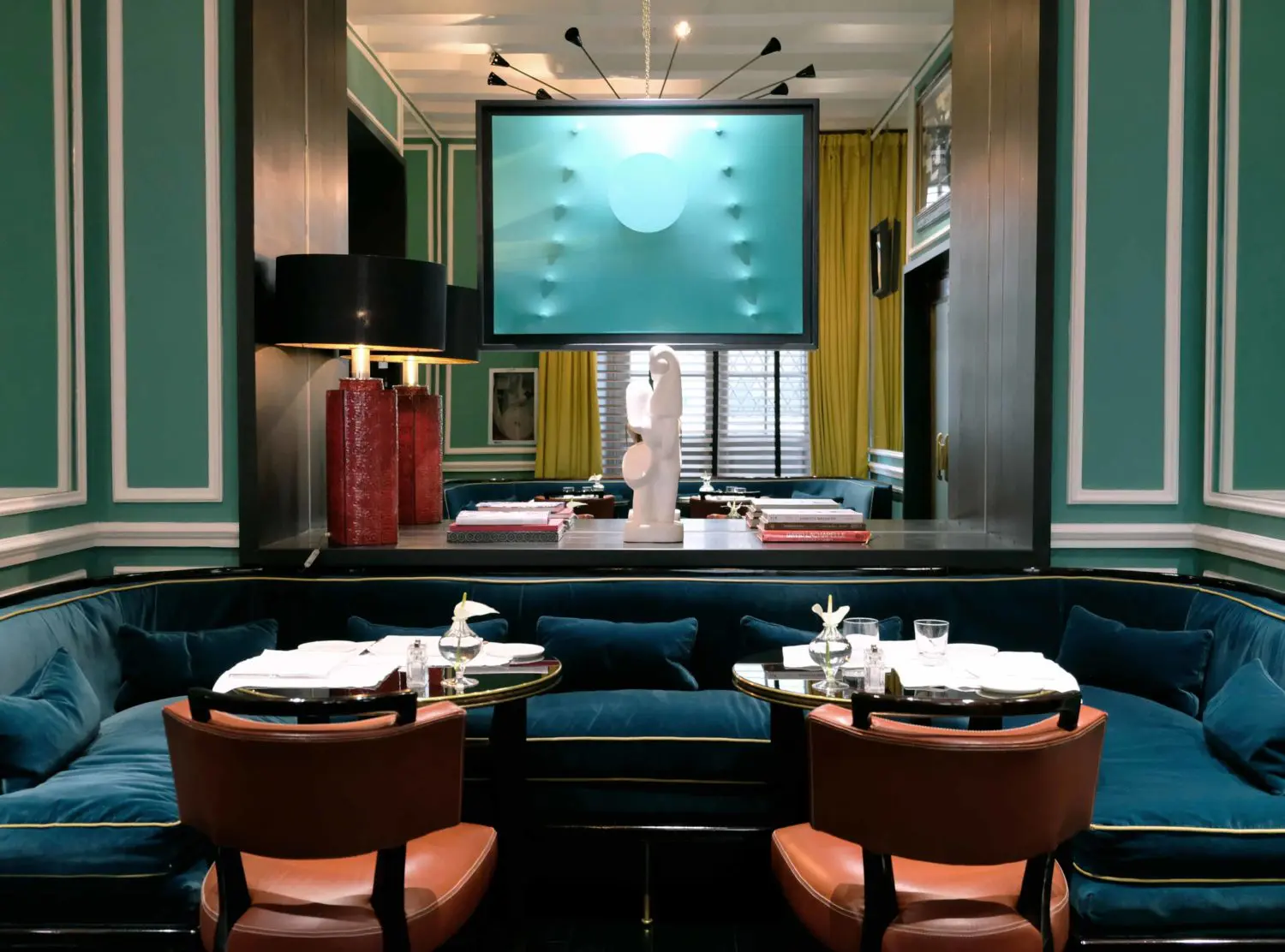 J.K. Place Roma The restaurant is a sign to behold. Serving chef Michele Ferrara's menu of classic but elevated brunch, Roman traditional dishes with a twist, afternoon tea with house baked sweets, aperitivo and nibbles… Basically, stay forever