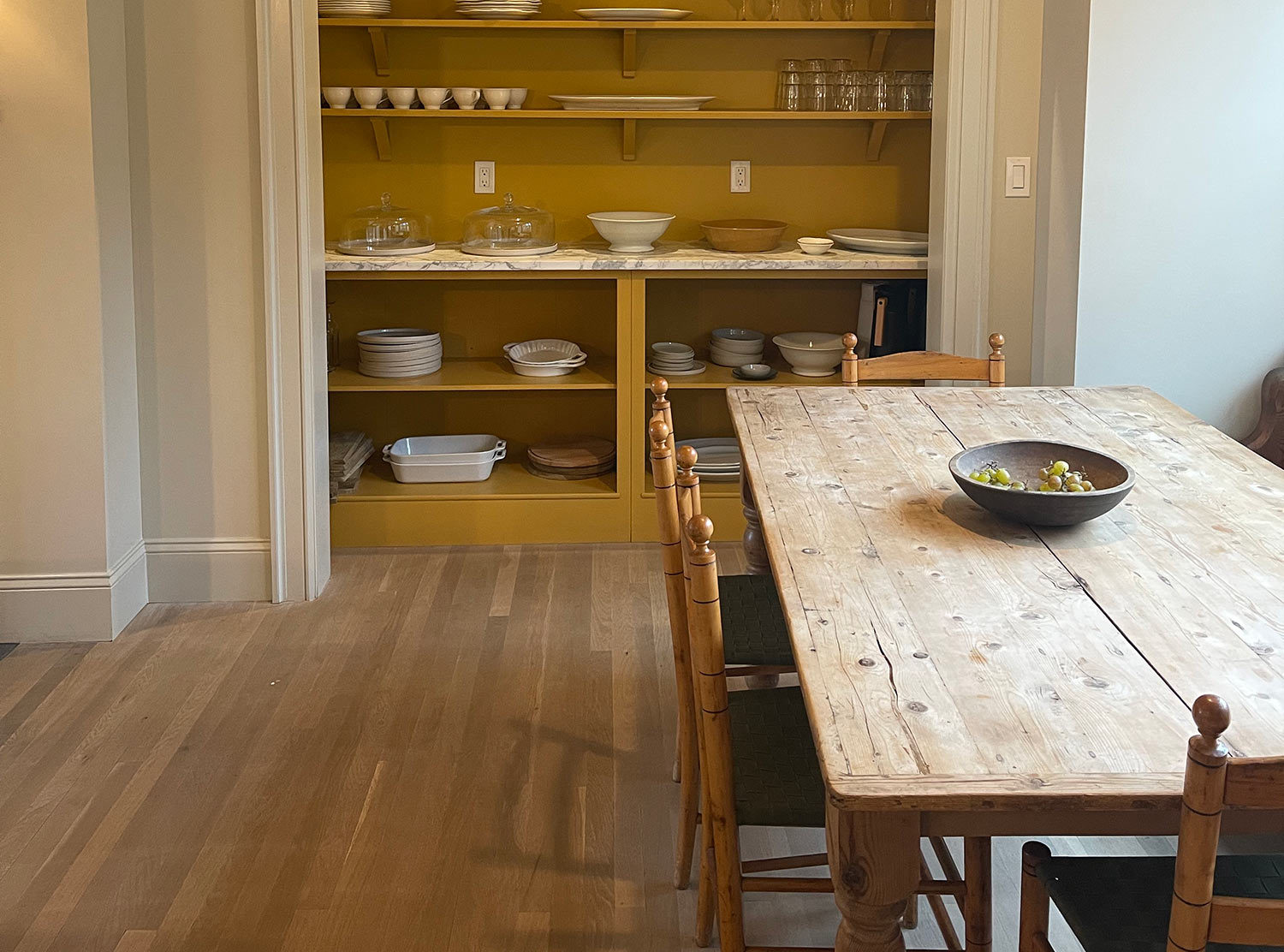 Inness This kitchen felt like you were staying at a friend's cozy barn house as opposed to a hotel