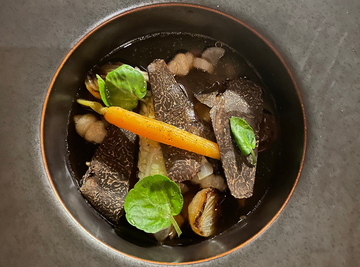 Maison Villeroy The seasonal menu — truffles this time — at Michelin-star restaurant Trente-trois by chef Sébastien Sanjou