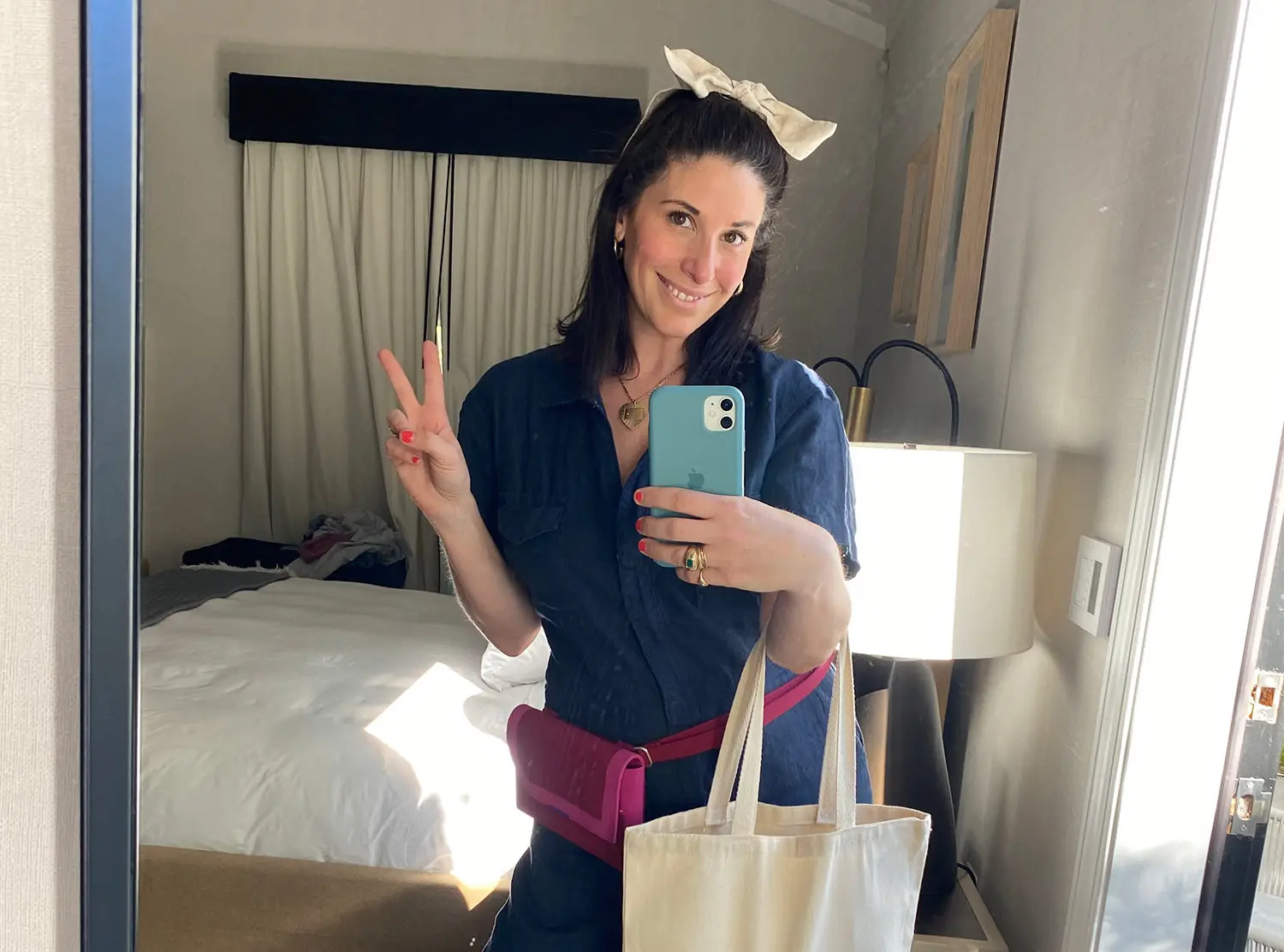 MacArthur Place The hotel tote was perfect for going out into town and shopping at local stores