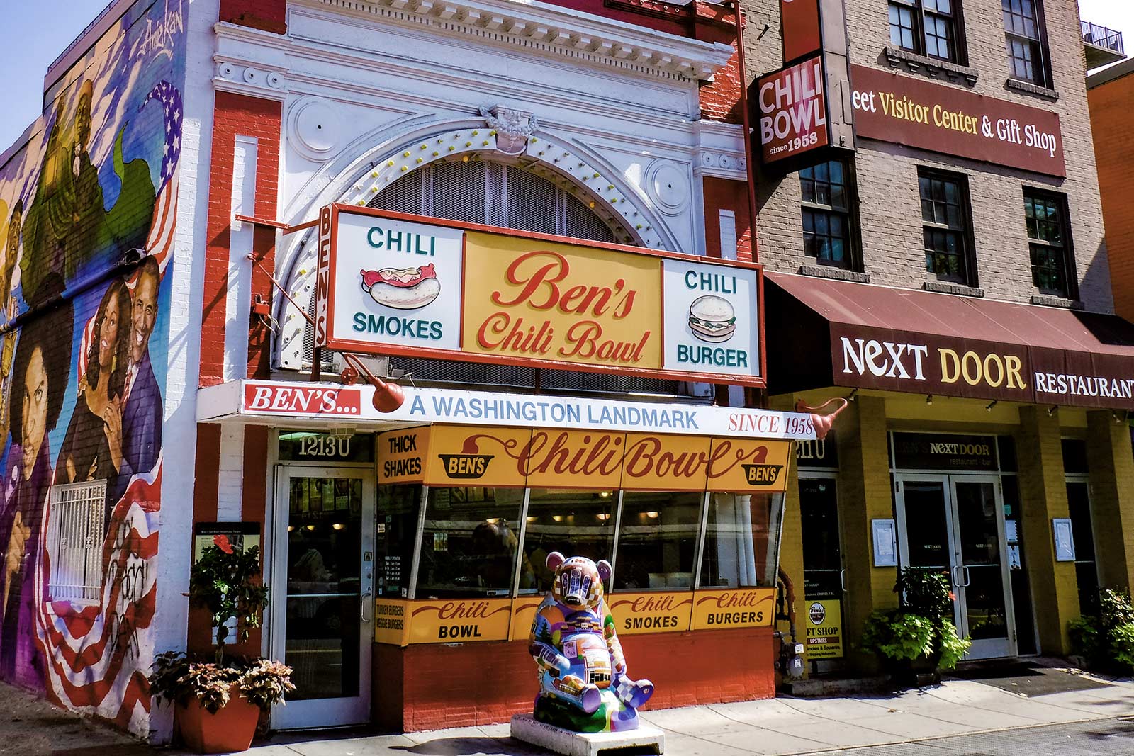 The legendary Ben's Chili Bowl open since 1958
