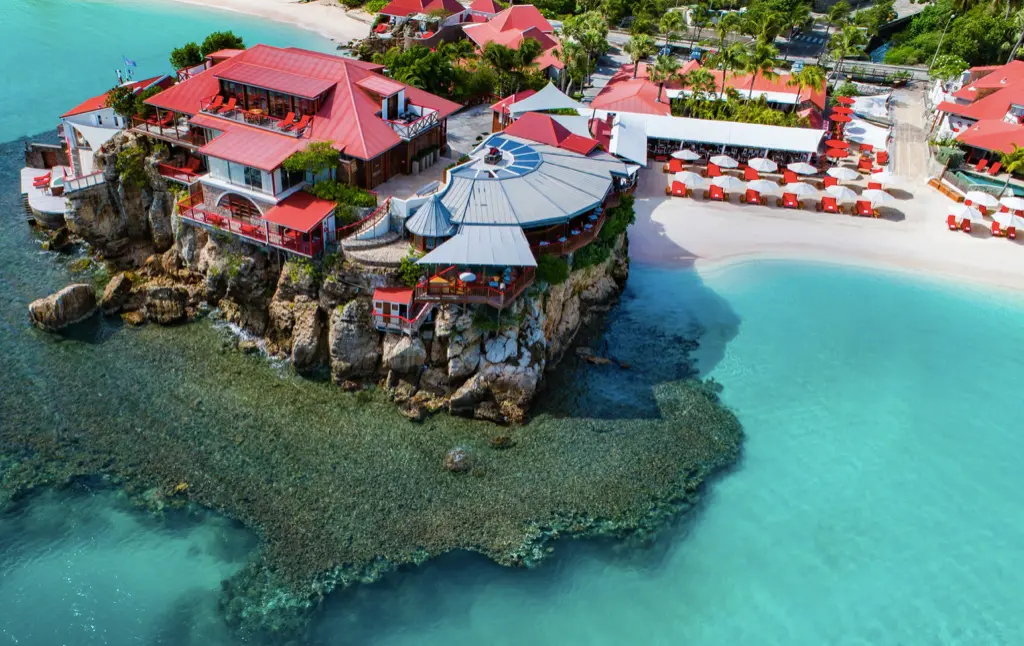Eden Rock St Barths is a hotel high on Gautier's list of must-stays