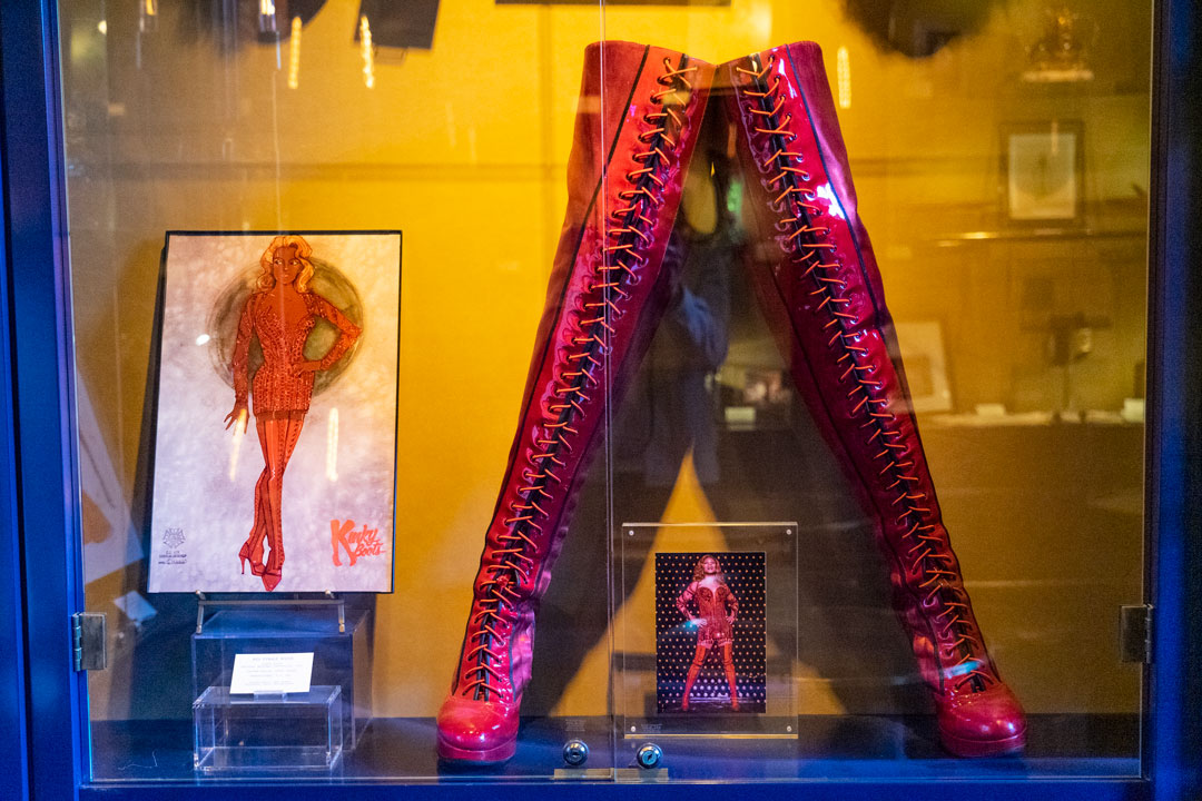 CIVILIAN They have a selection of original props from the most famous shows! Oh, hey Kinky Boots