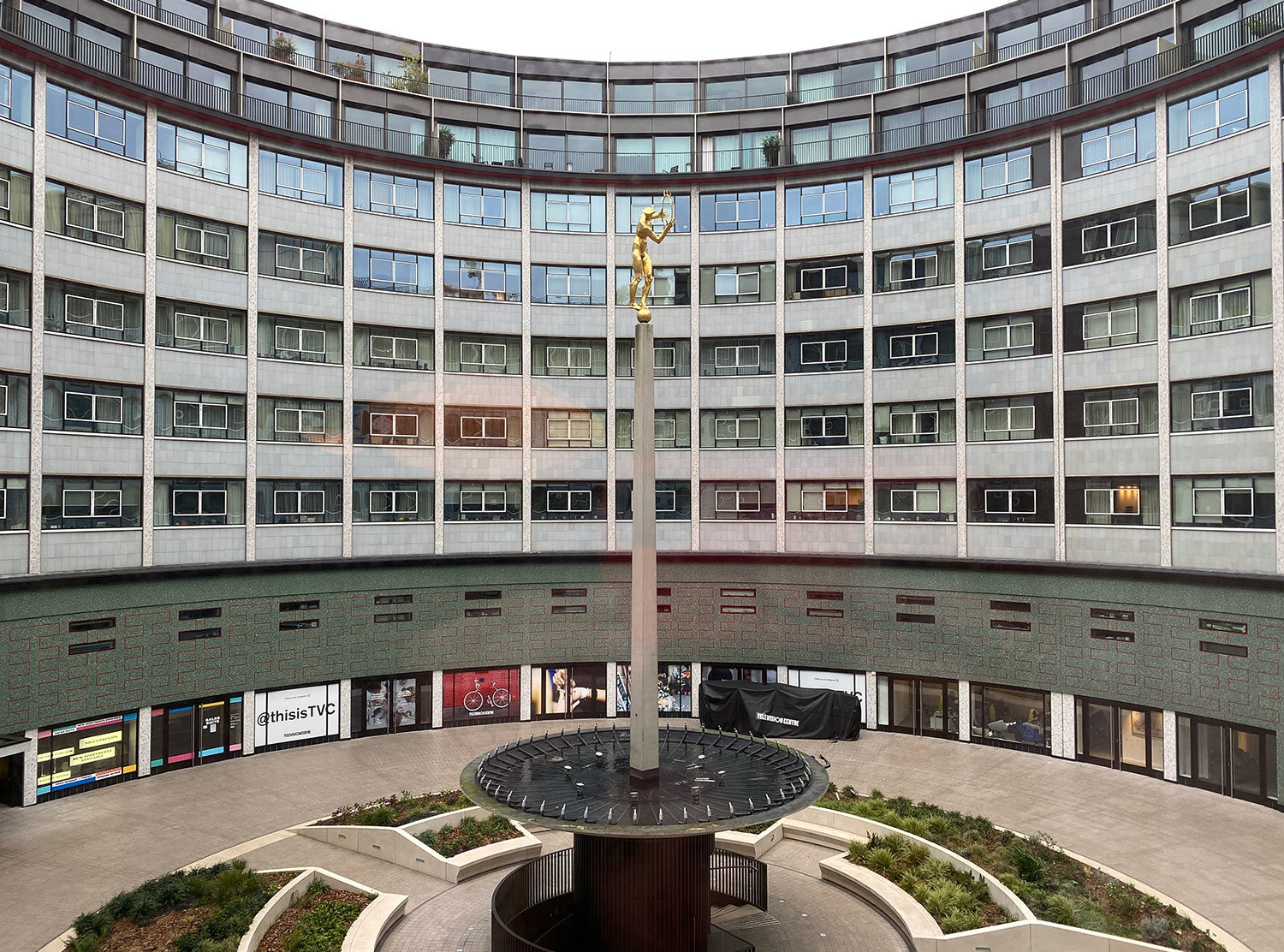 White City House Occupying part of the former BBC Television Centre building, many of the rooms are facing the centre of the Helios, an impressive sight 