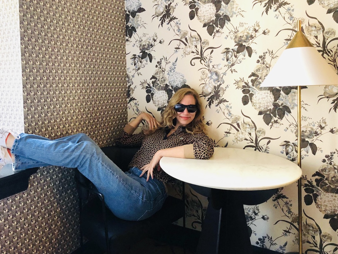 San Francisco Proper Good morning from our light and bright room, where my terrible manners of putting my feet up on the furniture are in full effect