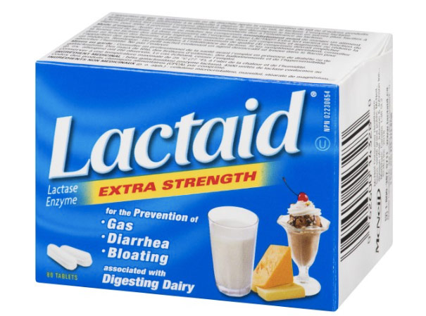 Lactose pills