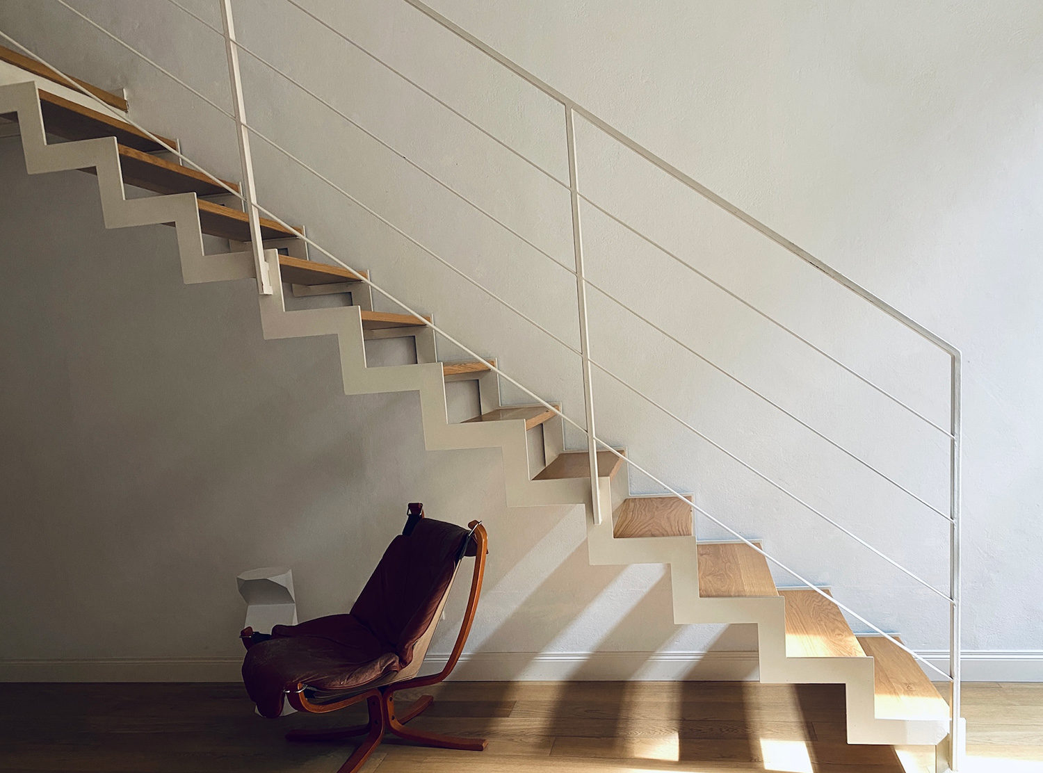 Numeroventi Stairs to the bedroom in Loft I