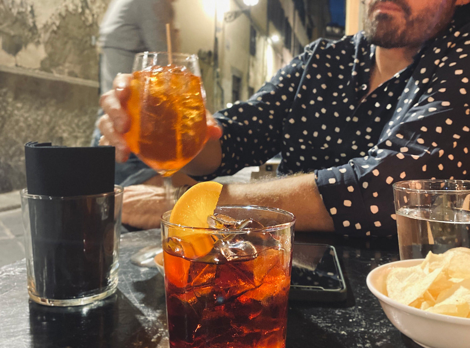 Numeroventi Aperitivo ritual in Piazza della Passera 