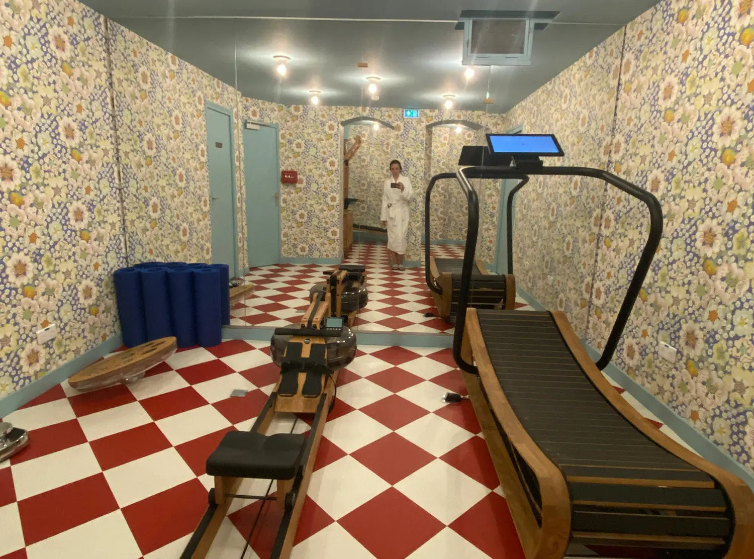 Hotel Les Deux Gares If your gym were on mushrooms