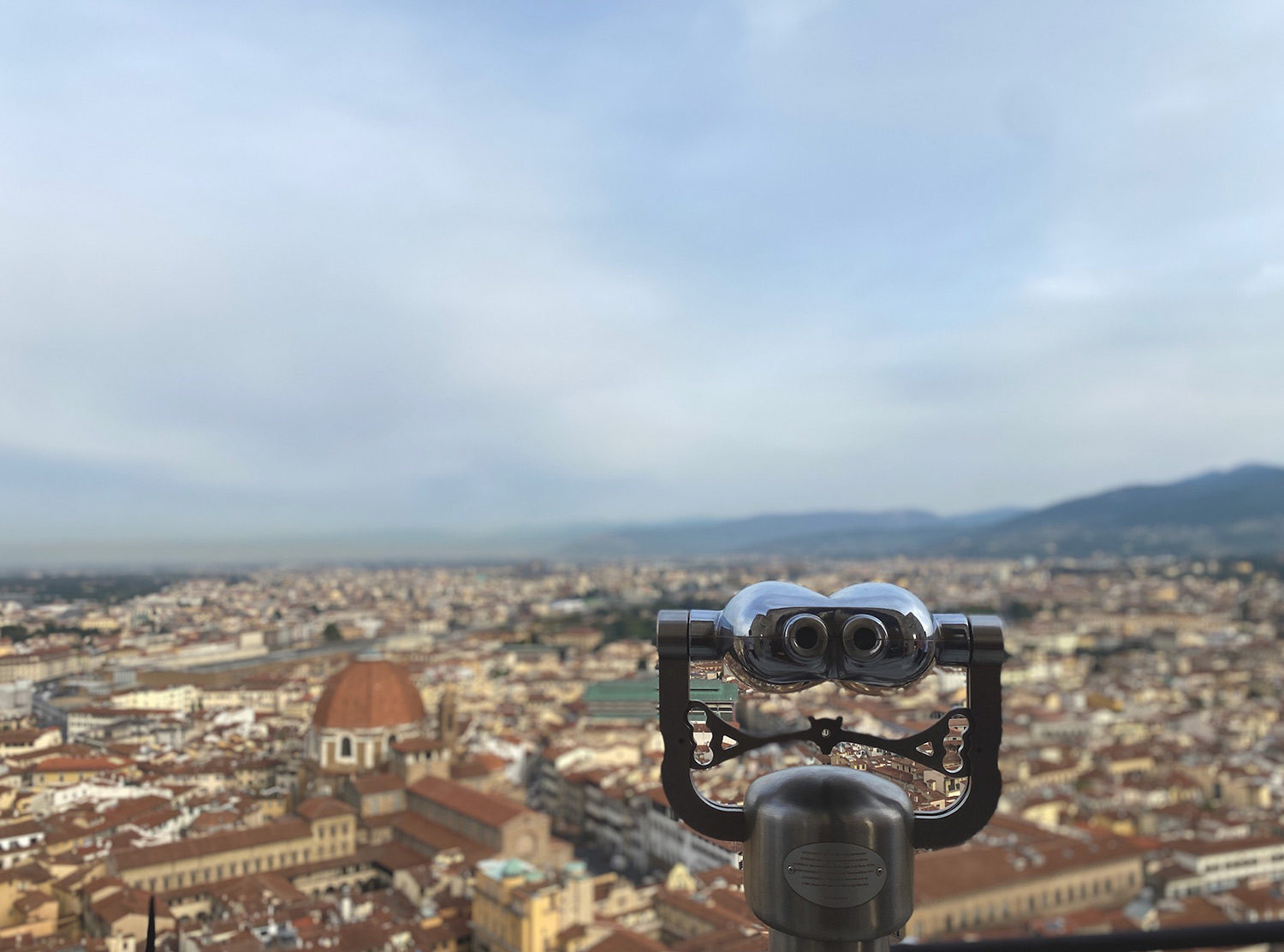 Numeroventi Florence from the top of the Duomo