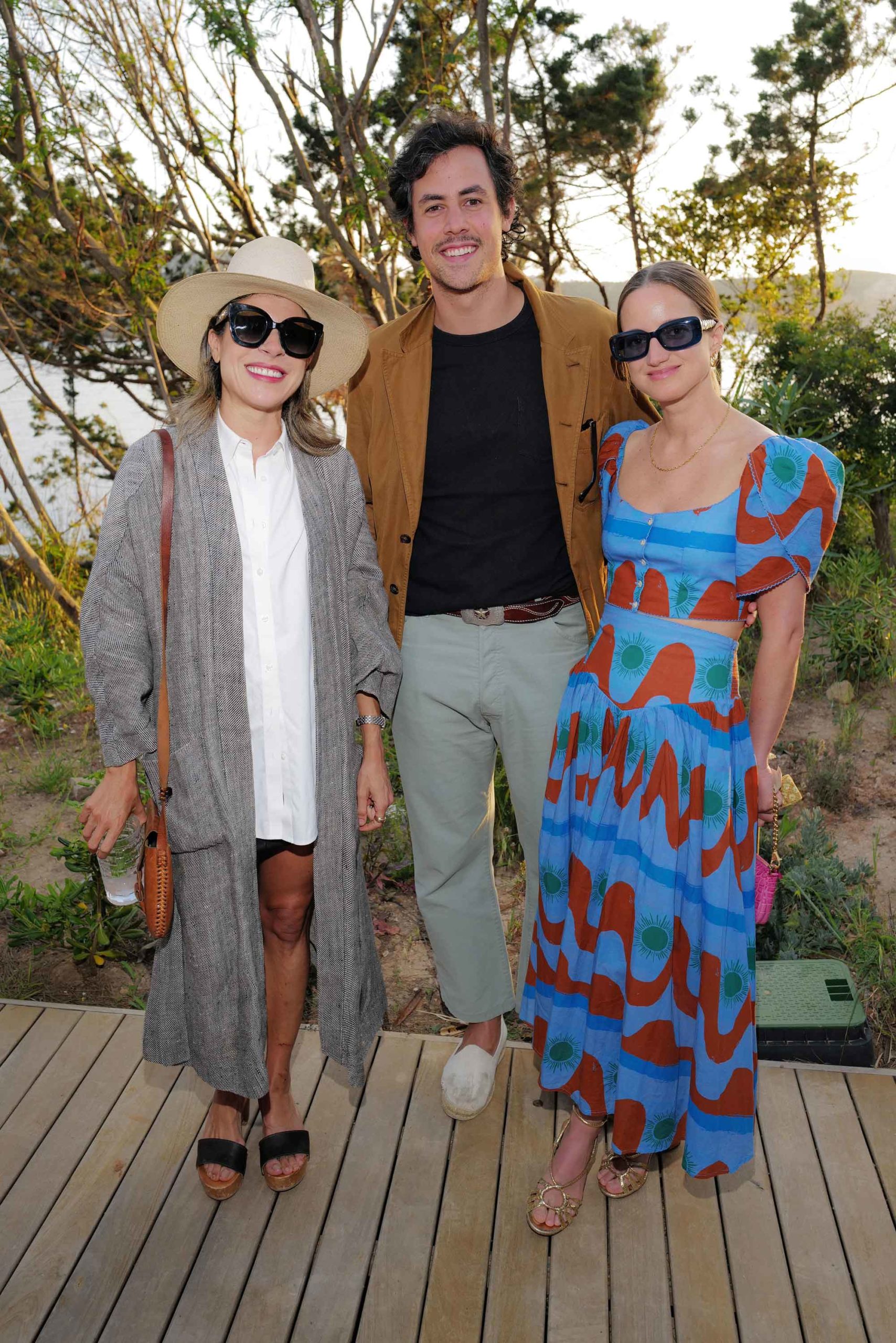 Marcela Gutierrez, Ignacio Ibravar and Fernanda De La Puente. Pic by Darren Gerrish