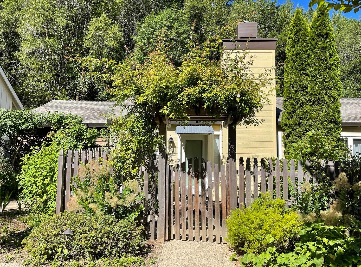 Farmhouse Inn I love the way nature overtakes the structures around here