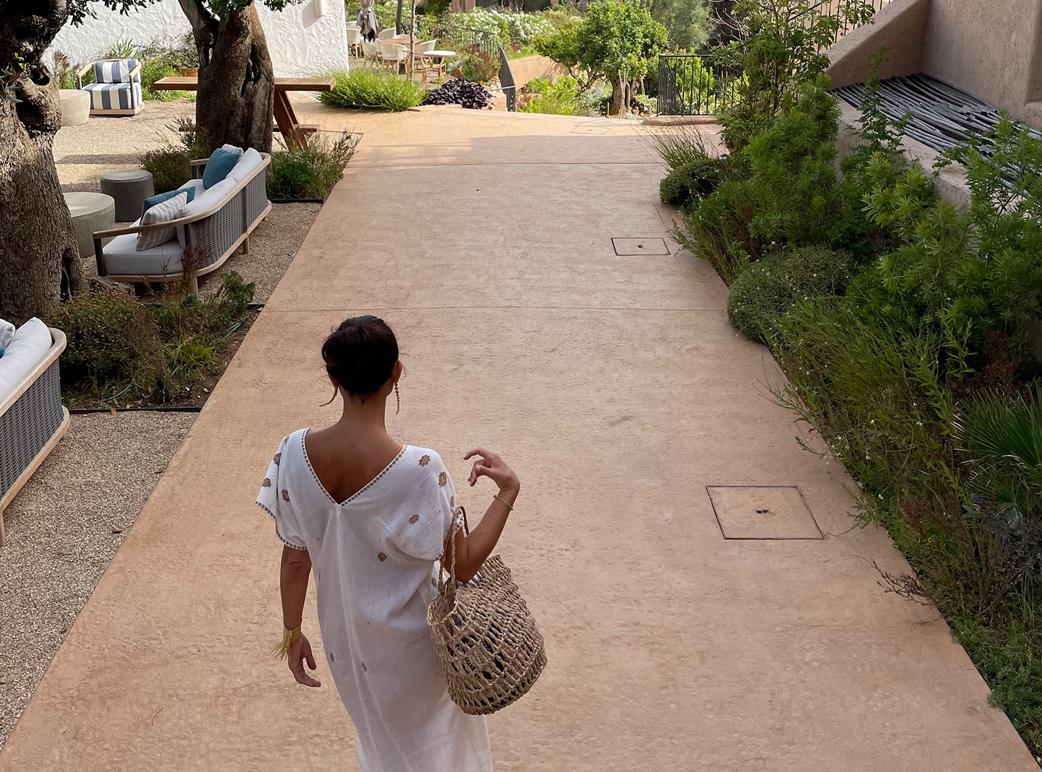 The Beach Caves at Six Senses Ibiza One of my favorite things about the hotel is the amount of biodiverse flowers they have planted for the pollinators. If the bees are happy, I’m happy!