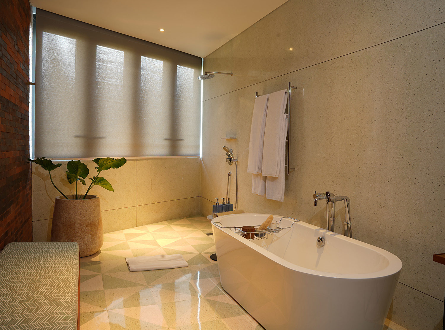 Desa Potato Head I am most drawn to the pattern of the terrazzo and choice of color