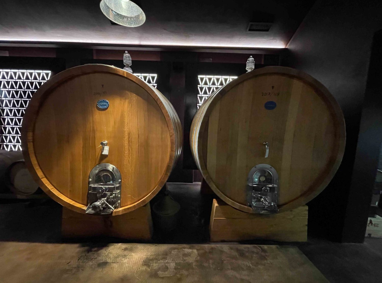 Castelfalfi In the cellars where Castelfalfi wines mature, those barrels hold the 