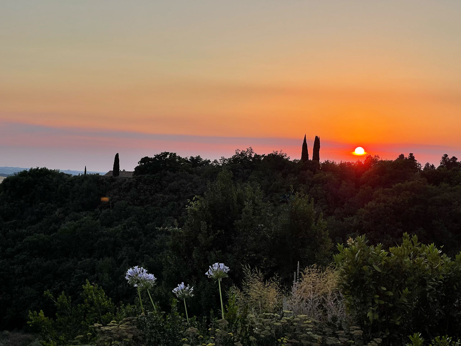 Castelfalfi This sunset! 