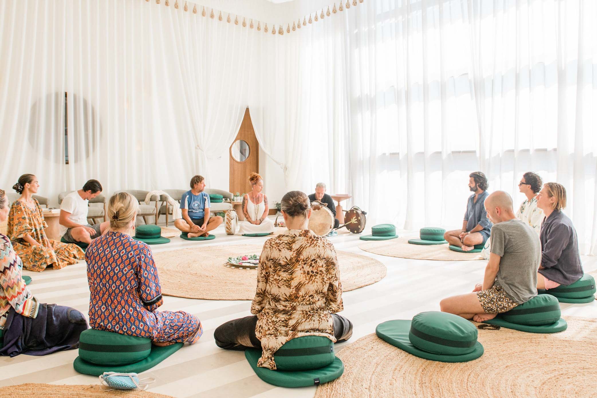 Meditation studio at Six Senses Ibiza