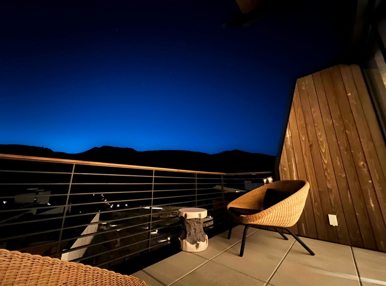 The Lodge at Blue Sky Get ready for a star gazing experience from your private balcony