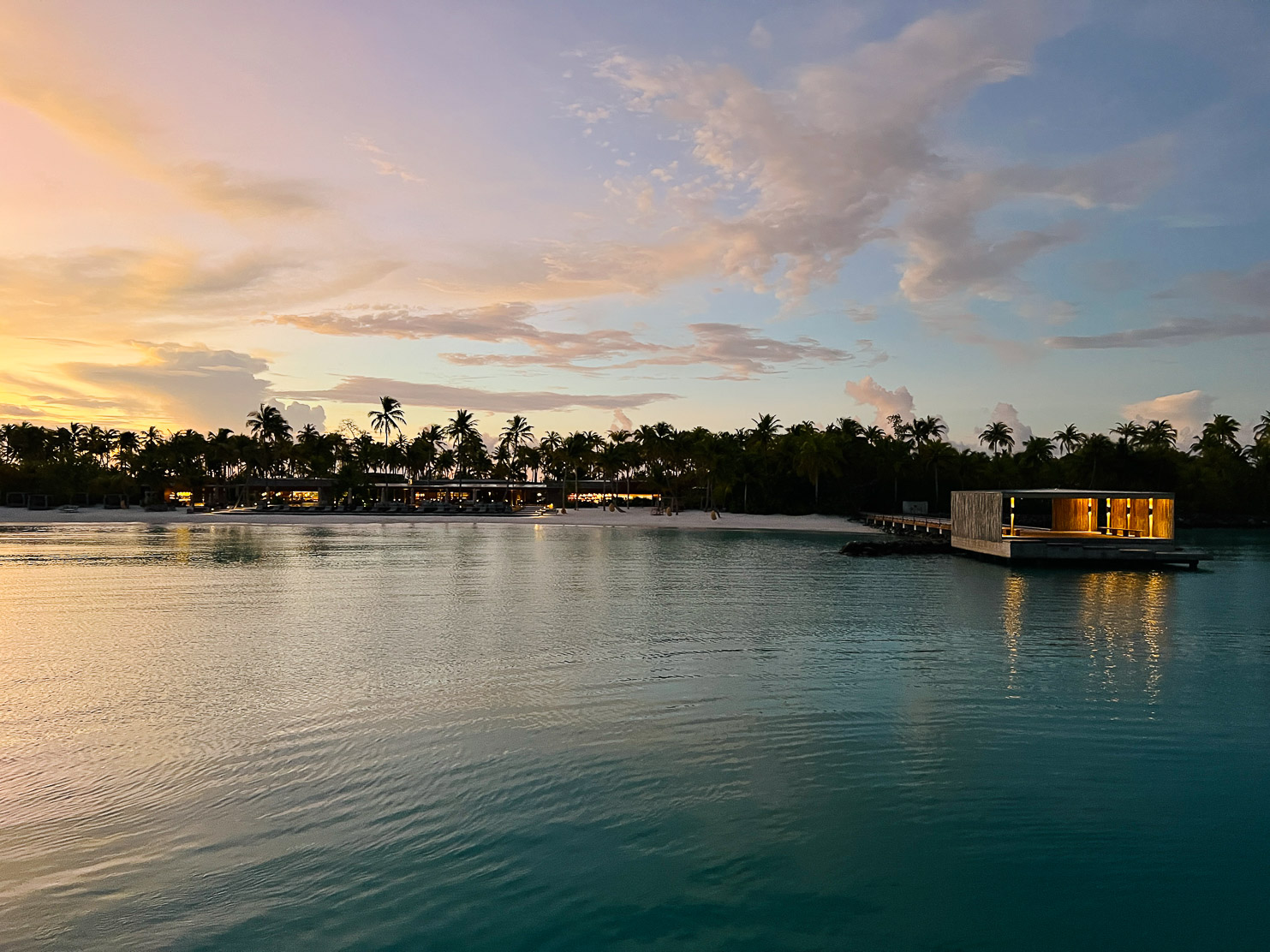 Patina Maldives, Fari Islands The island at night