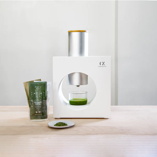 New age Cuzen Matcha maker to match the slick AF trailer