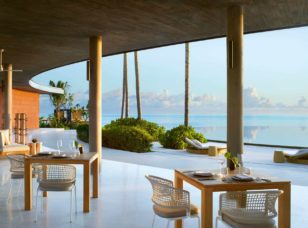 Take a meal at The Ritz Carlton next door