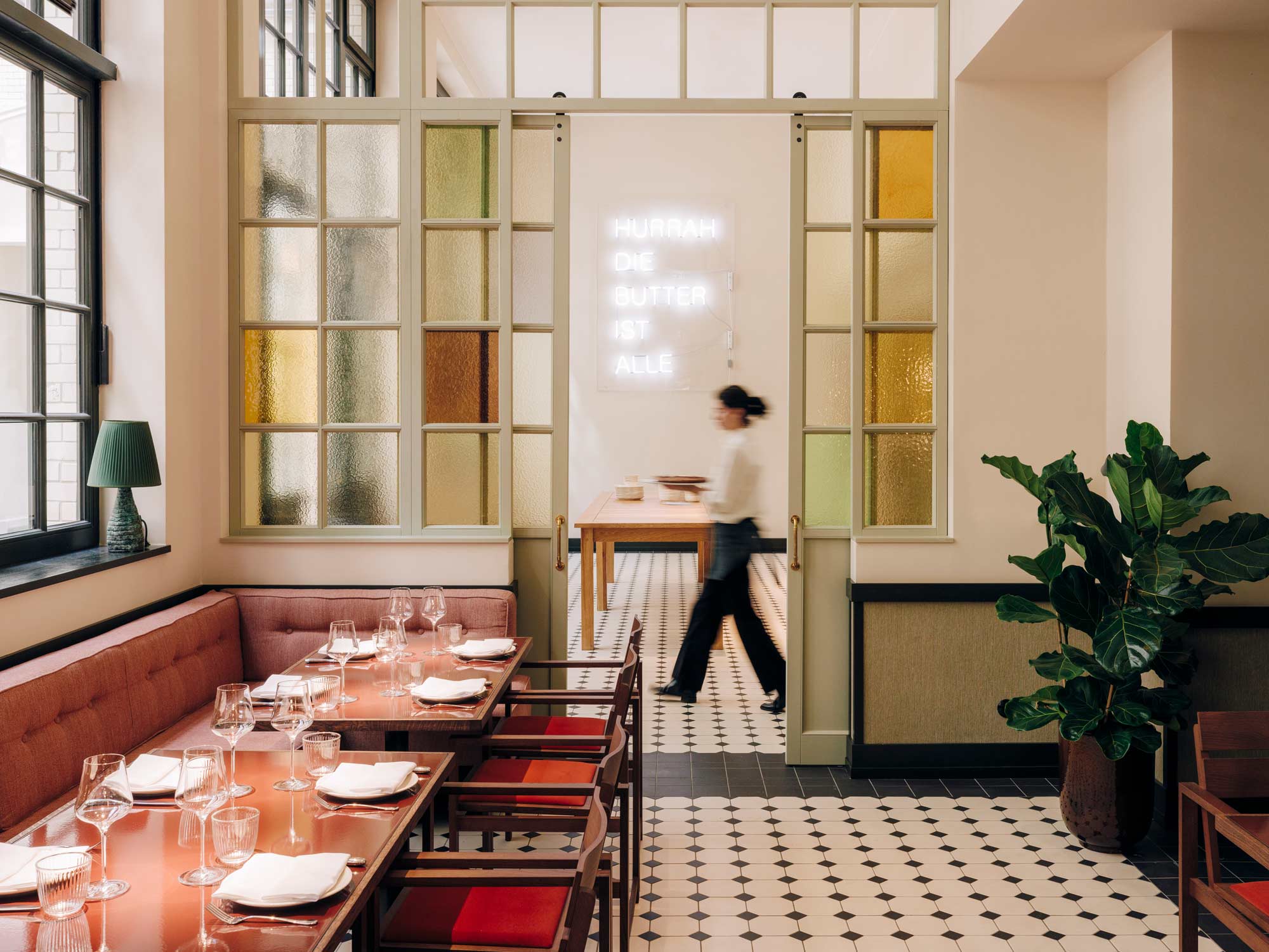 Restaurant details. Photo by Felix Brueggemann