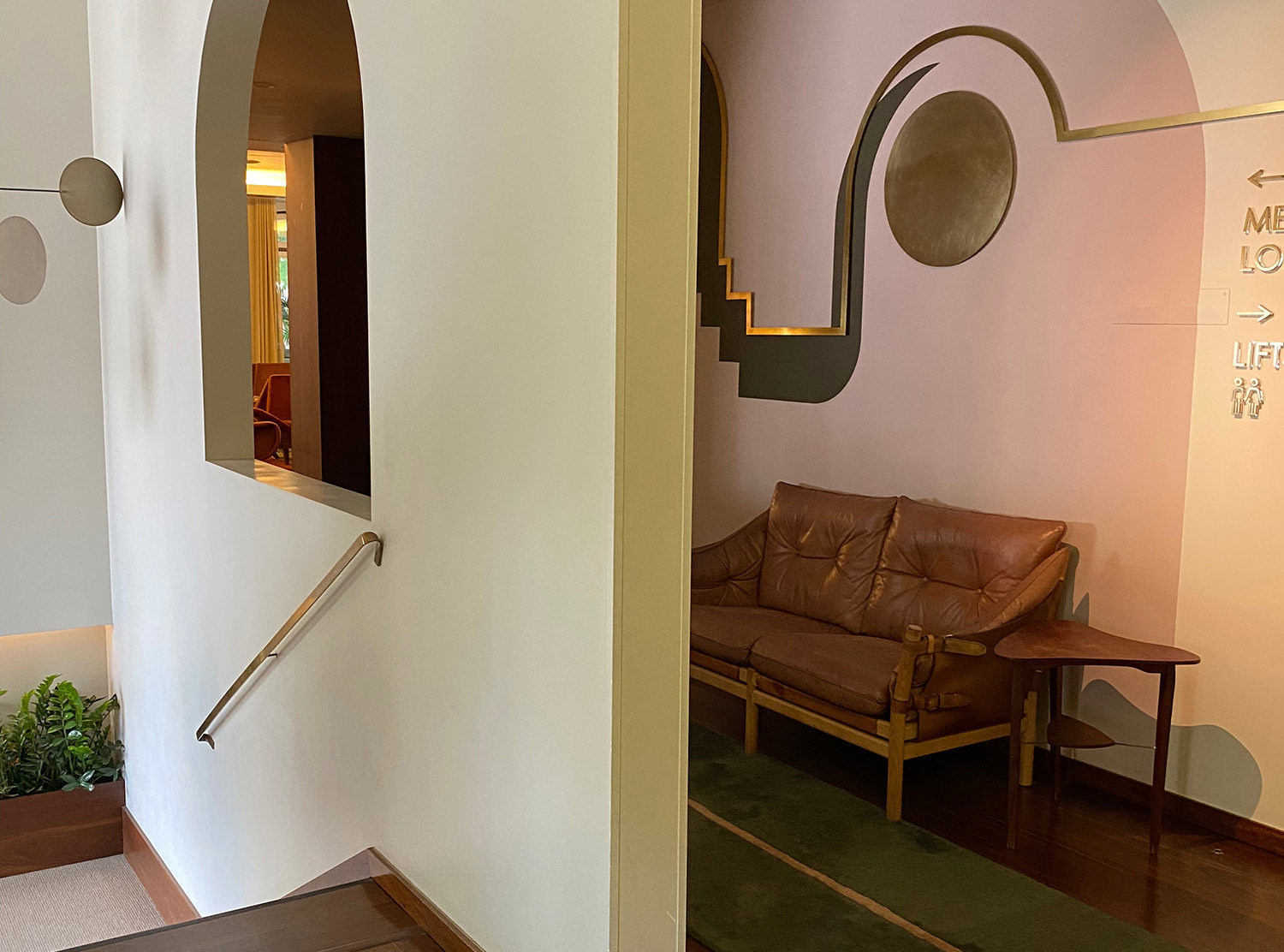 The Vintage Lisbon Hallway gives you the vibe of the hotel straight away