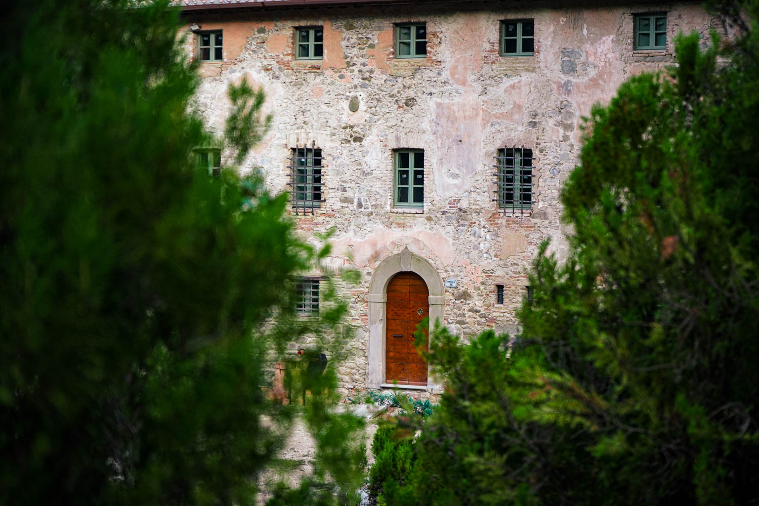 In the rolling hills of the Umbrian countryside, Vocabolo Moscatelli in Calzaro, Italy