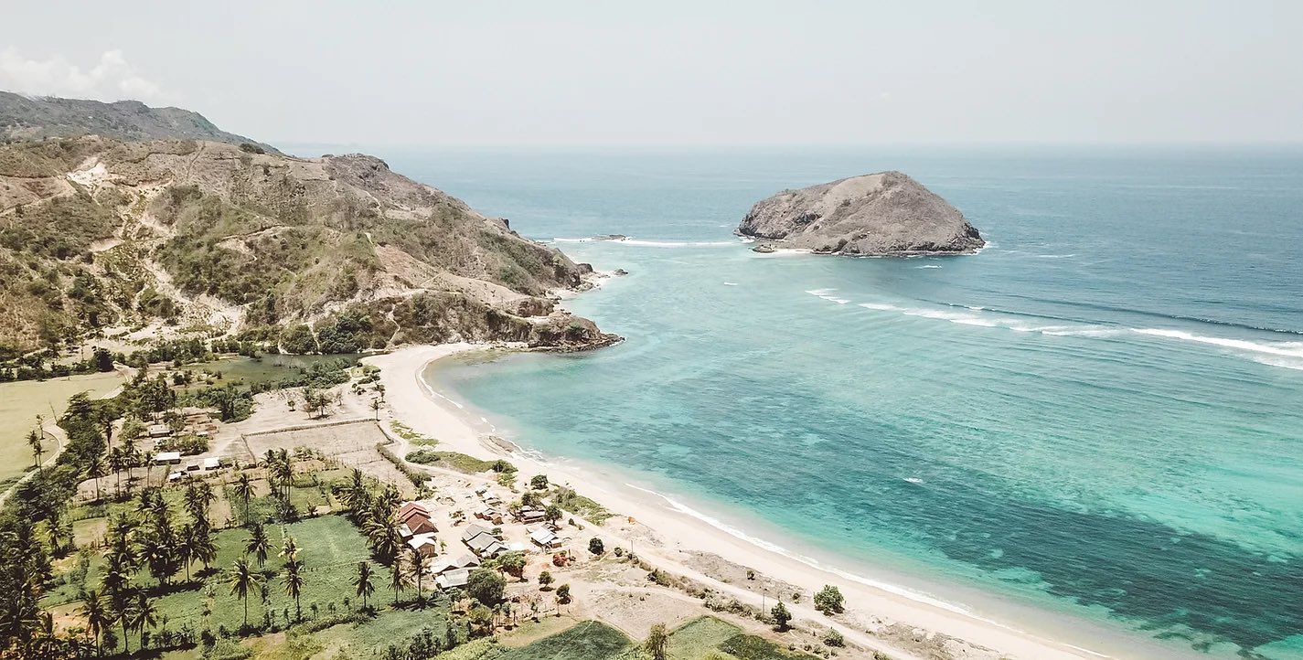 Sitting on an unspoiled stretch of sea is Somewhere in Lombok Indonesia