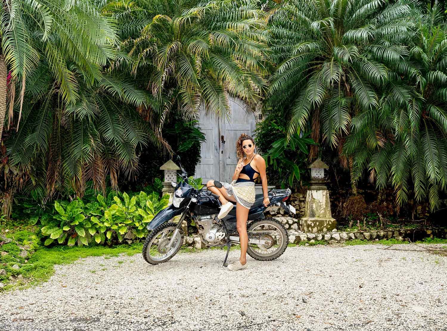 La Negra Surf Hotel I go to Costa Rica just to ride my motorcycle thorough the jungle, it's a vibe!