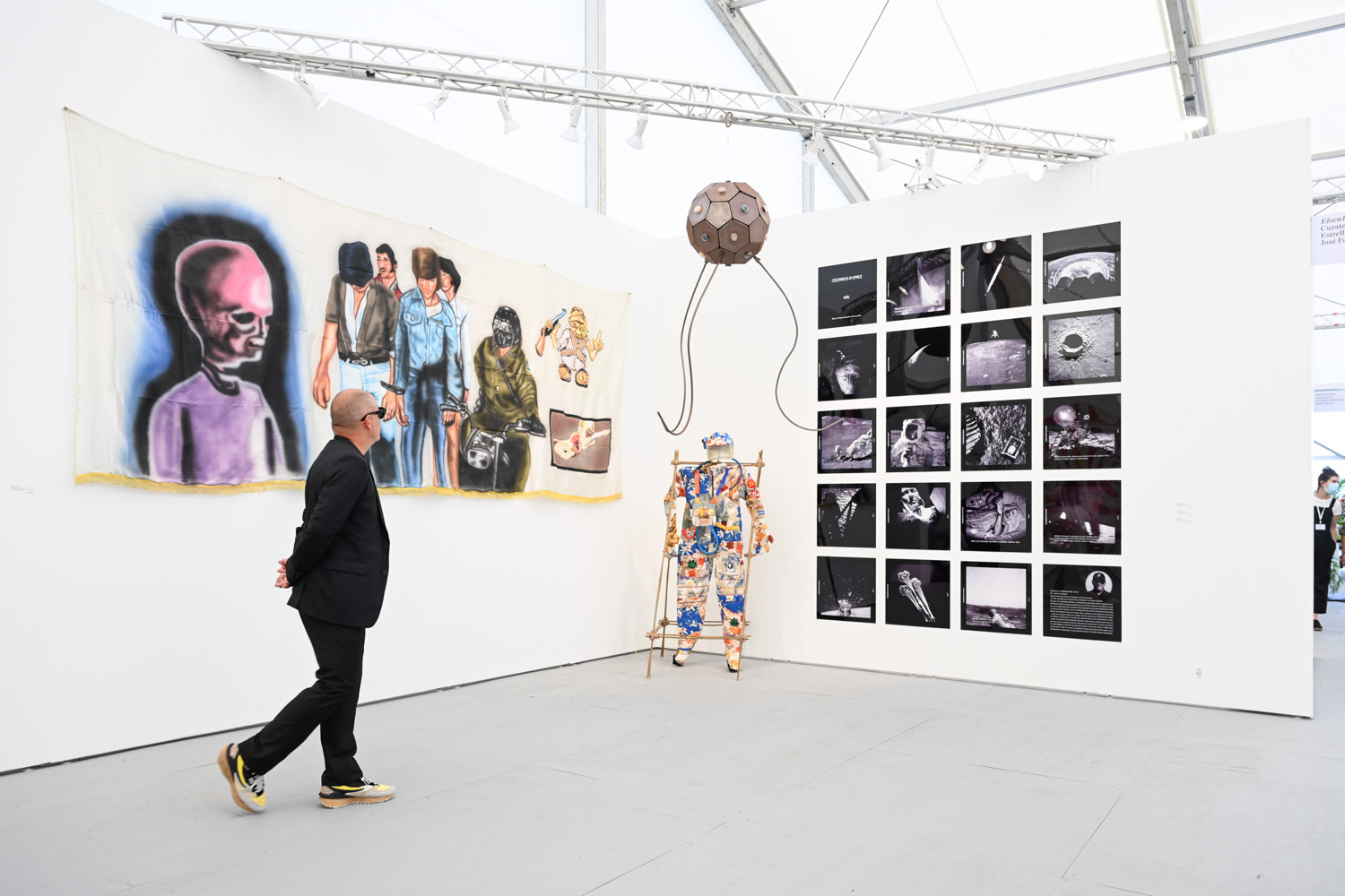 An installation from last year's Untitled Art Fair