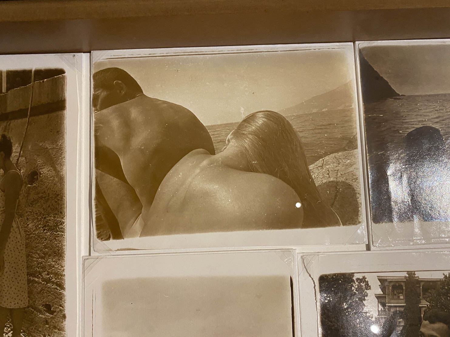 A detail of a work by Boris Mikhailov called