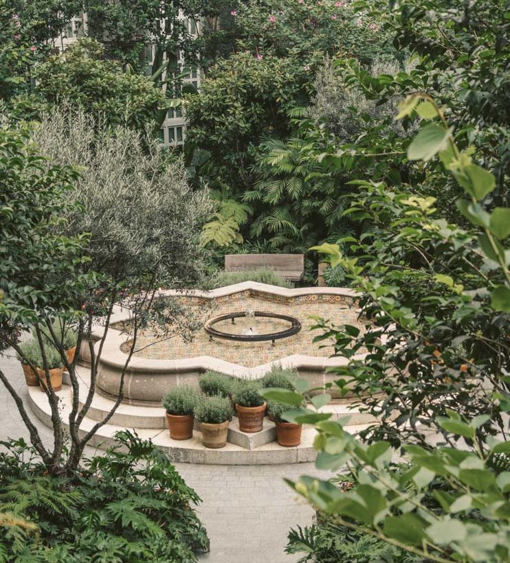 Four Seasons is most known for its verdant courtyard