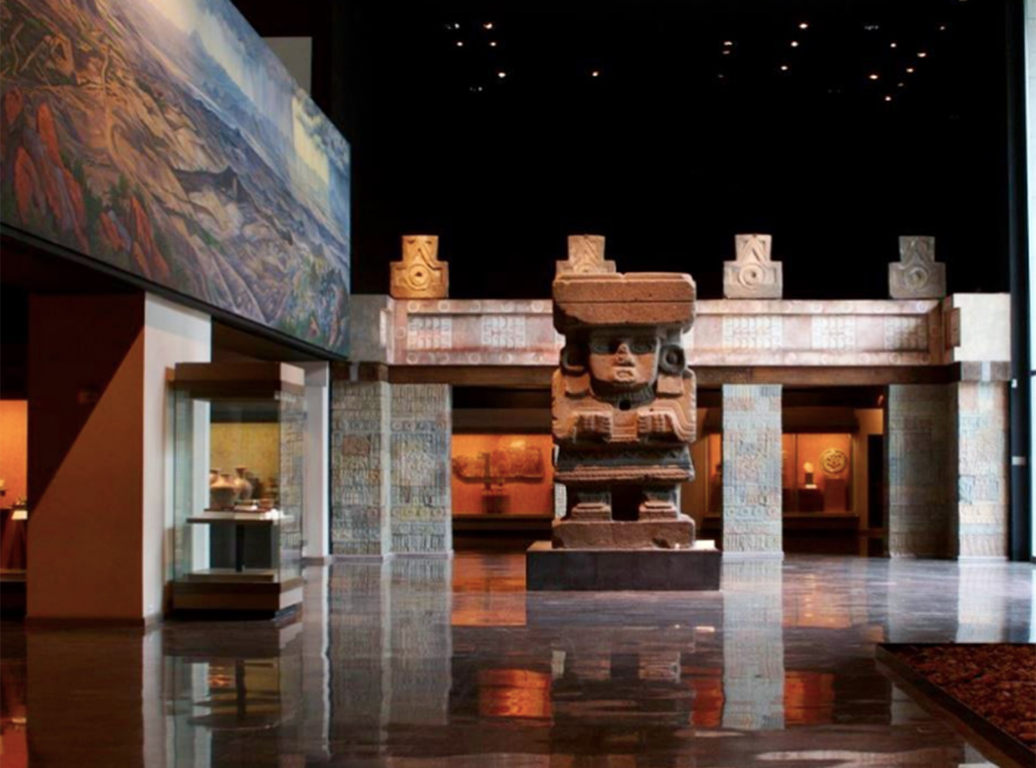 The Museum of Anthropology in Mexico City 