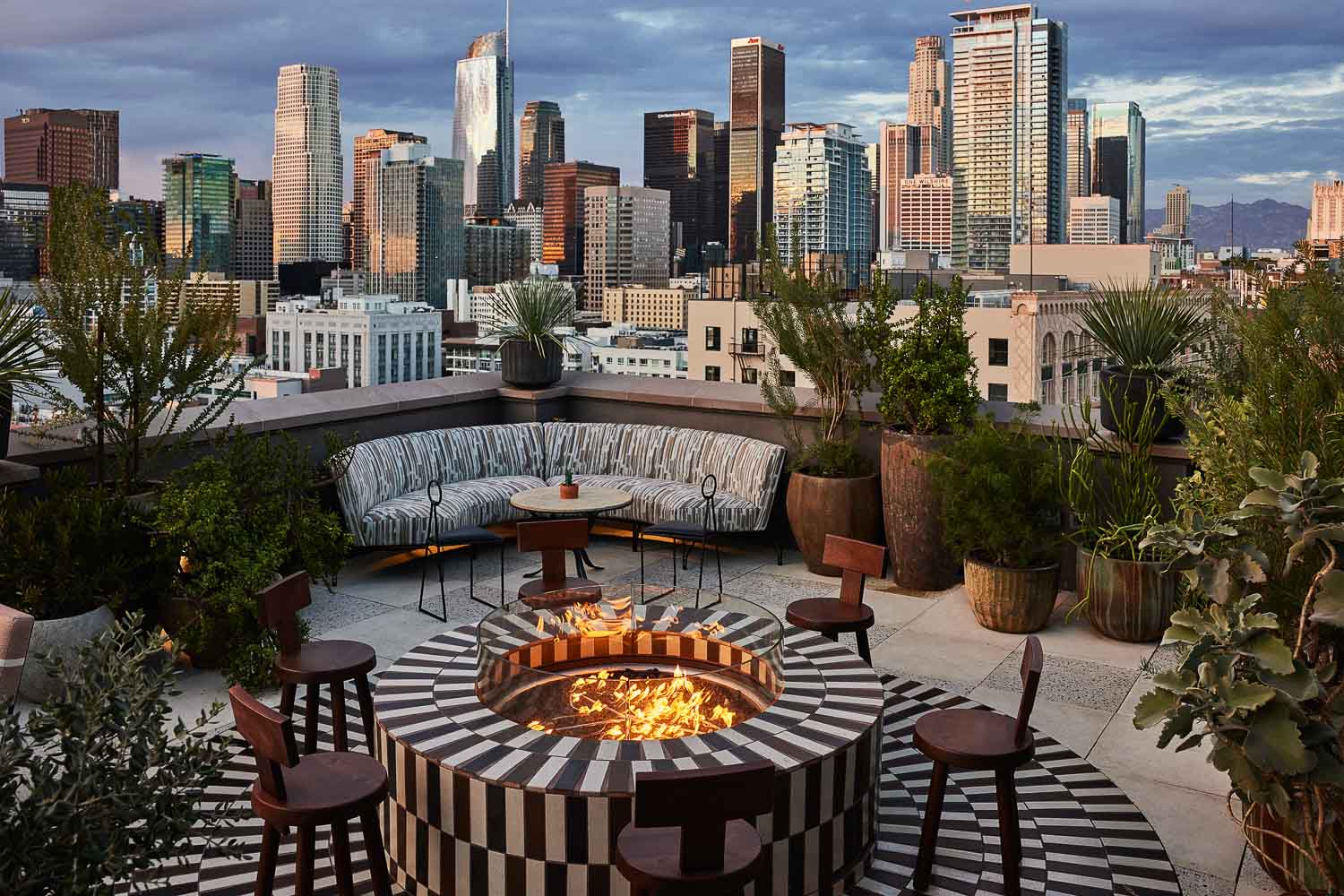 Hippest view of downtown LA