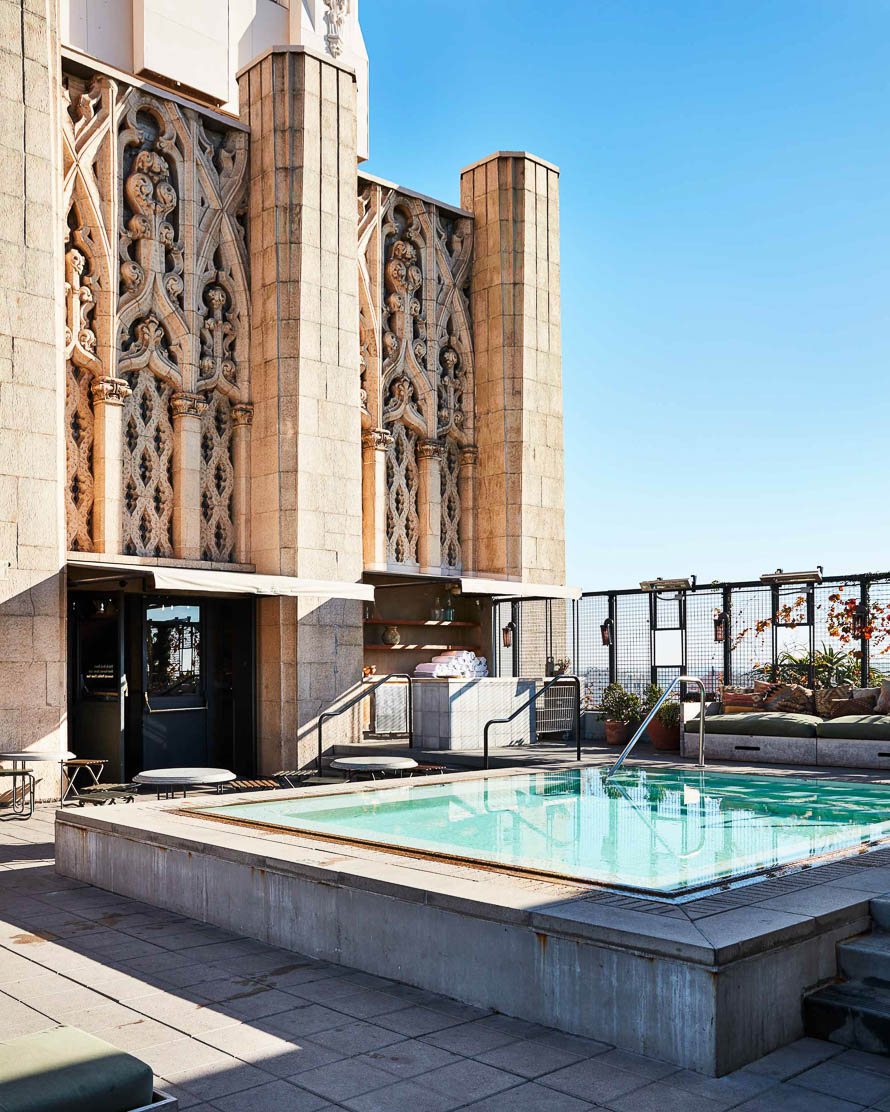 Ace Hotel Downtown LA in the historic United Arts building