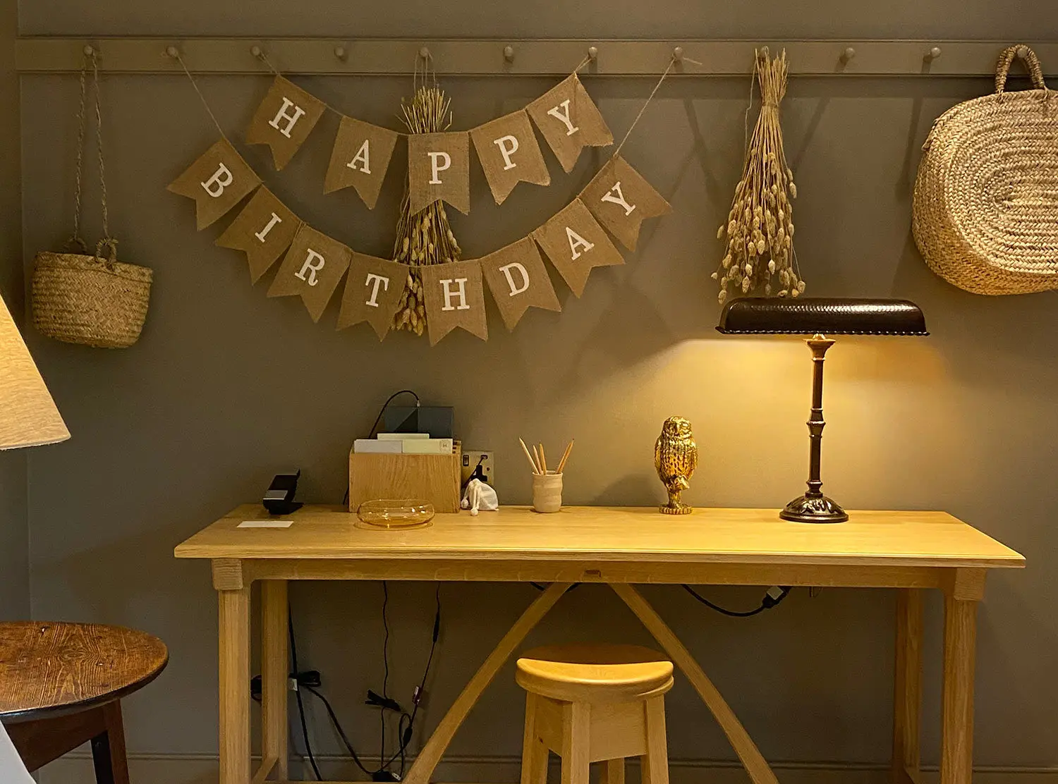 Heckfield Place I was surprised by the thoughtfully hung bunting as I checked into my room