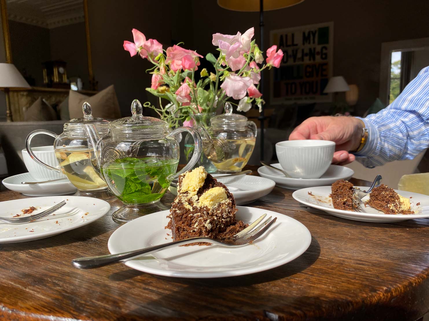 Heckfield Place Daily complimentary tea and cake
