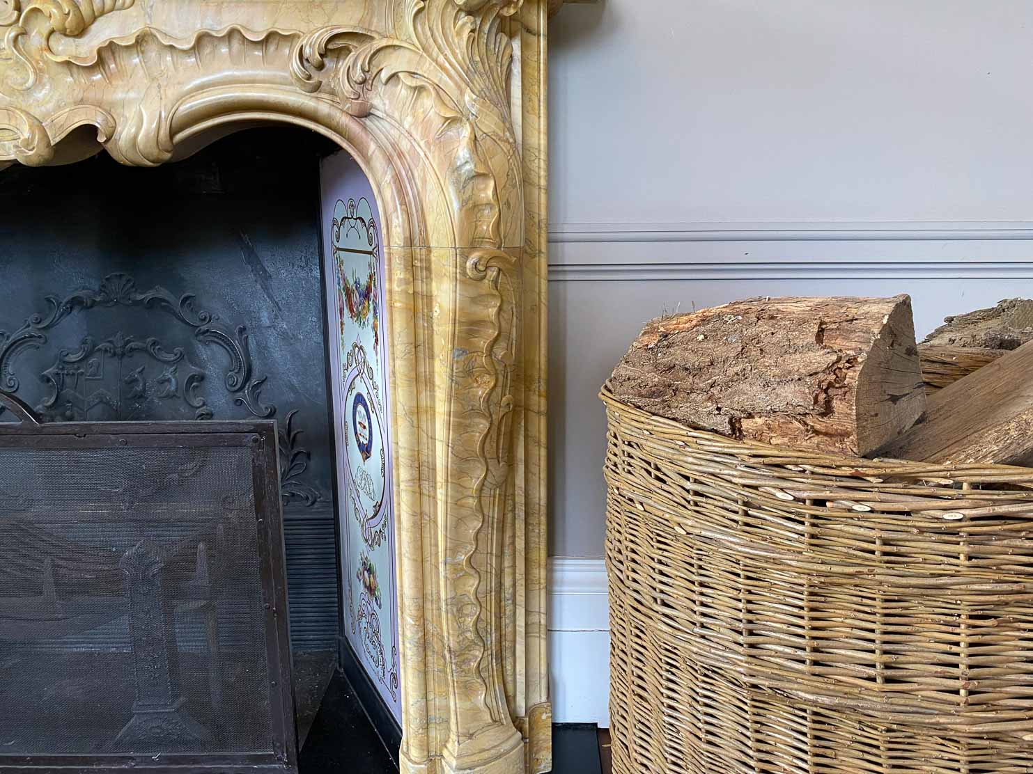 Heckfield Place Fireplace details