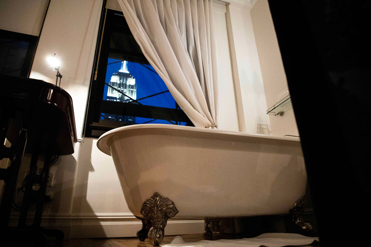 The Ned Nomad It was surreal to take a bath in this clawfoot bathtub with direct views of the Empire State Building