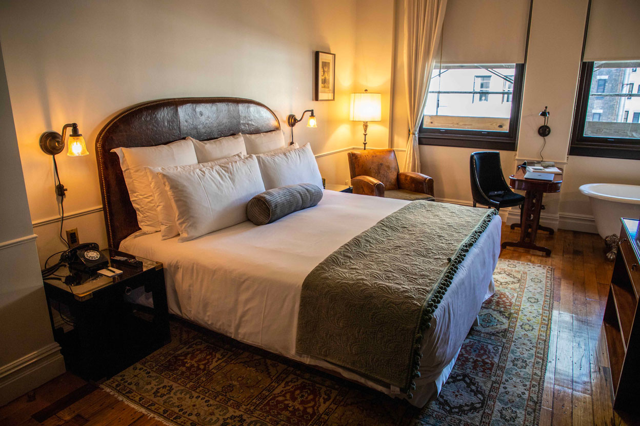 The Ned Nomad 167 rooms decorated with a nod to 1920s glamor