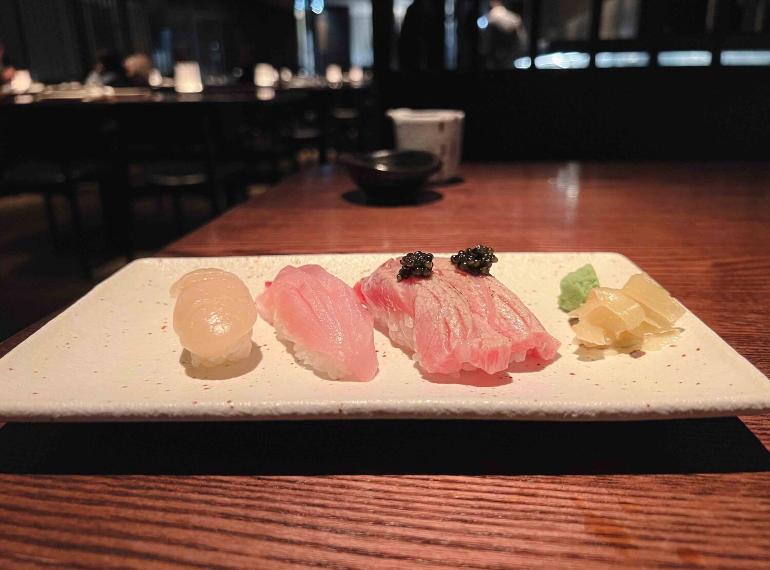 The Prince Akatoki As a self-proclaimed sushi snob, the sushi and sashimi at TOKII were divine. I didn't even look at the menu and let the experts wow me — they did not disappoint. I would definitely come back here just for the sushi