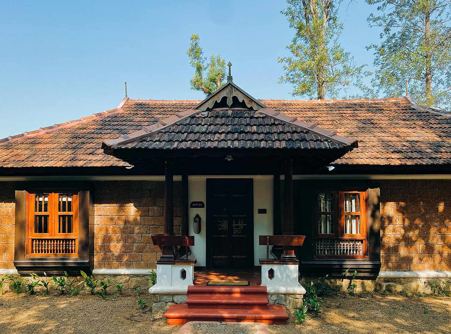 Evolve Back, Coorg Our abode for the three days — their classic Heritage Pool Villa