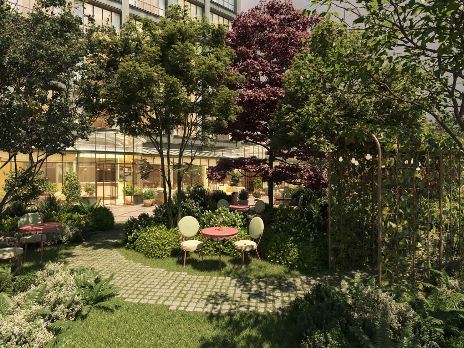 La Fantaisie taps into the deep heritage of its address,paying homage to Jacques and Jean Cadet, master gardeners to the French court in the 16th century