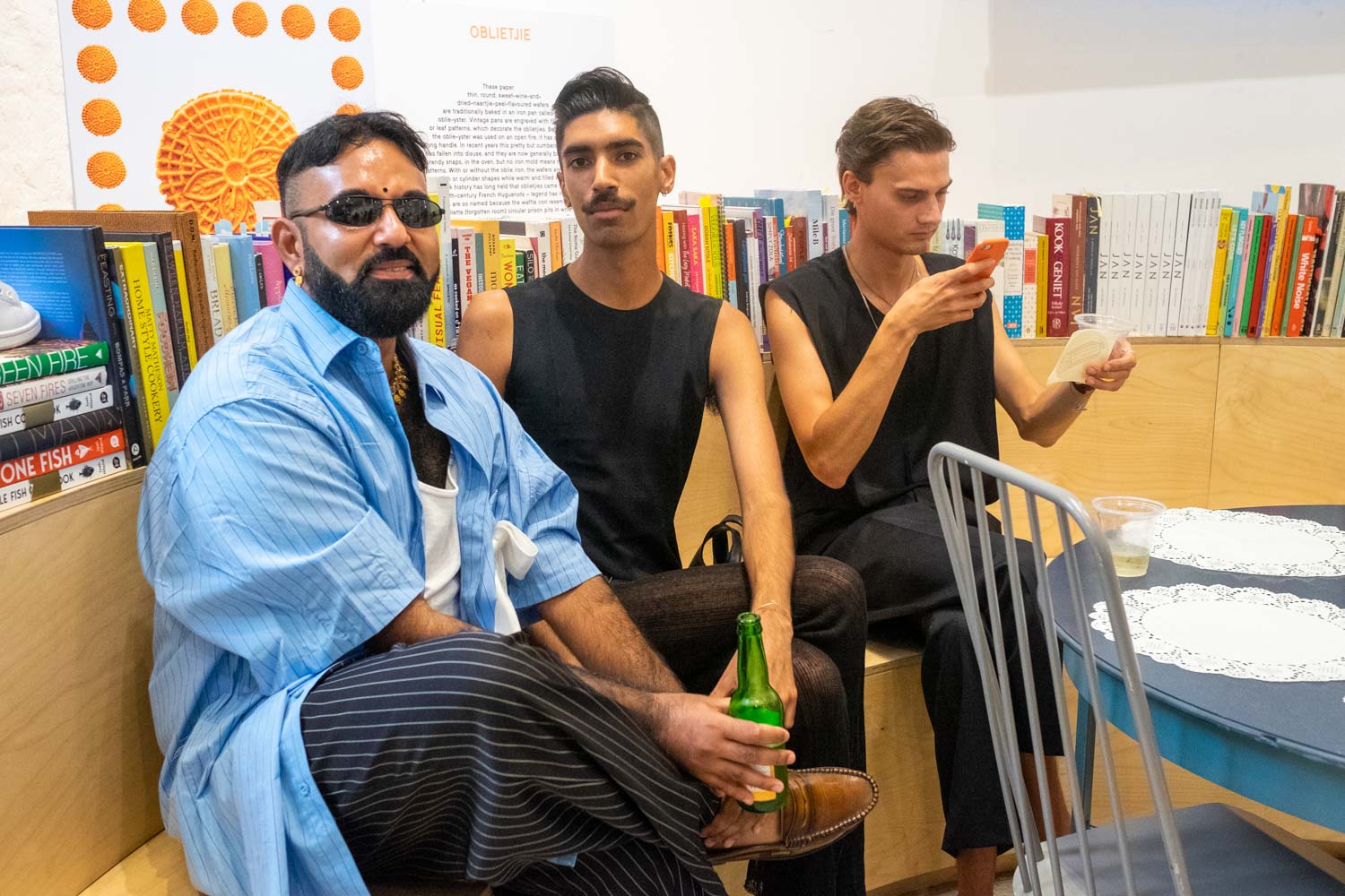 Studio.H Launch 100+ Flavours Report Artists Githan Coopoo, and Shakil Solanki, and stylist Phillip Obermeyer