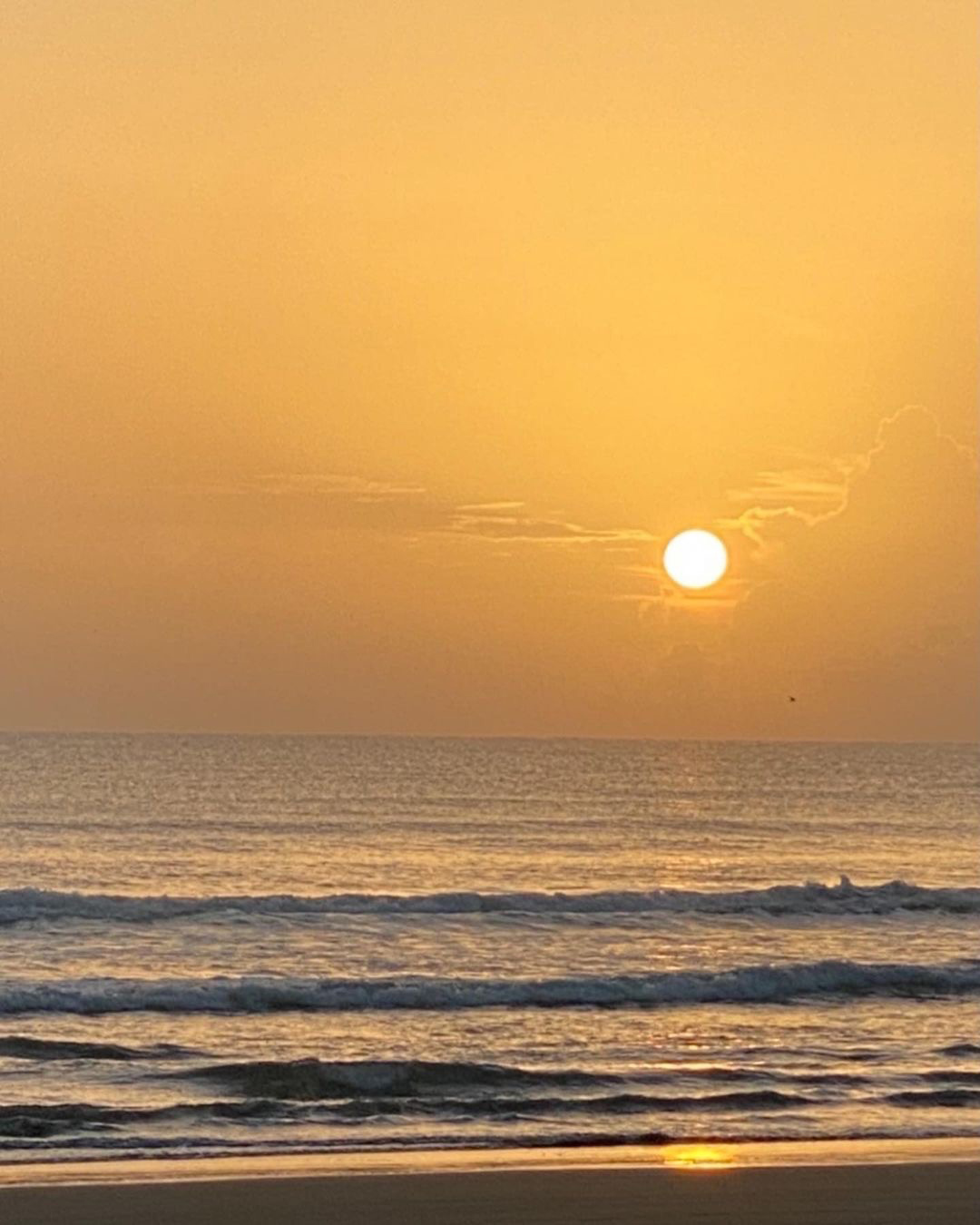 Sunrise at a beach in Costa Rica. Photo by Frank Roberts